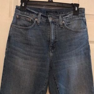 Lucky Brand Bridgette Hogh Rise Crop Mini Boot Jeans Size 6/28A